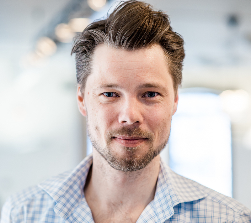 Lars-Petter Windelstad Kjos, partner og Creative Director i Hyper. Arkivfoto: Line Slotnæs