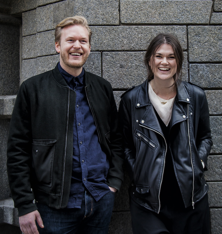 TRY-kreatørene Marius Aasen og Susanne Hovda.