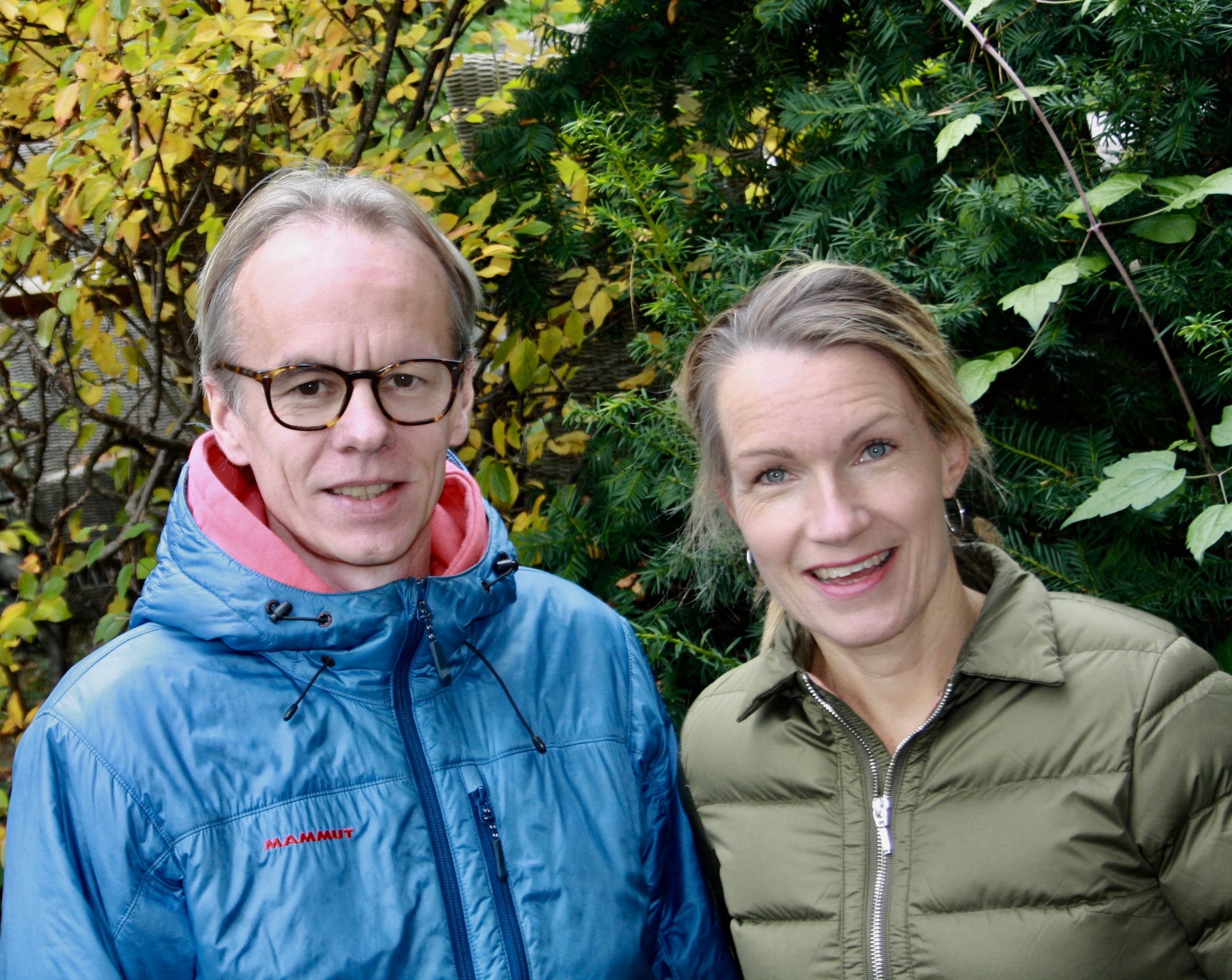 Preben Moan og Camilla Bjørnhaug. Foto: Mads Moan Bjørnhaug