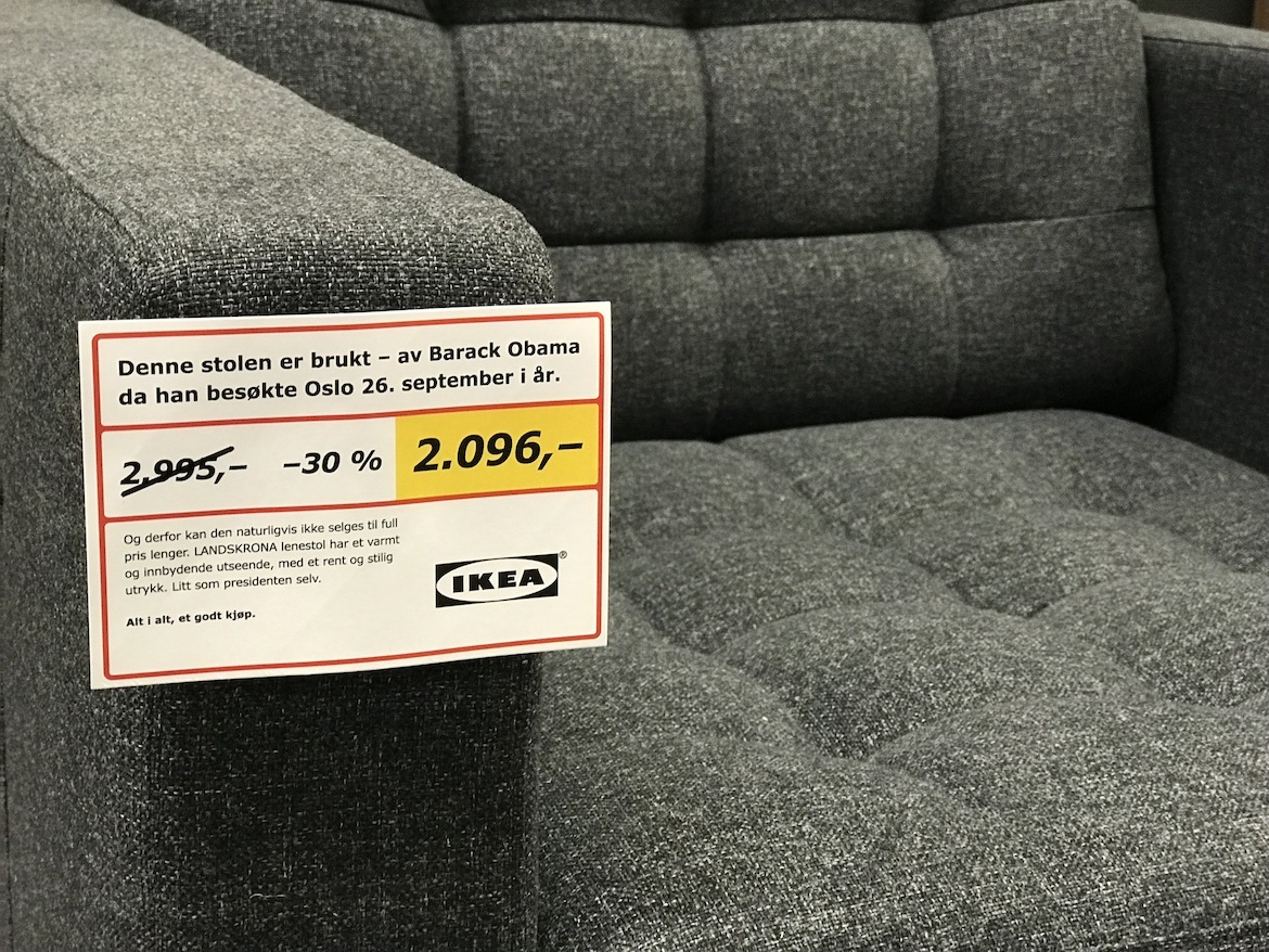 IKEA gjør ikke forskjell på folk. Klikk på bildet for å se hele jobben.